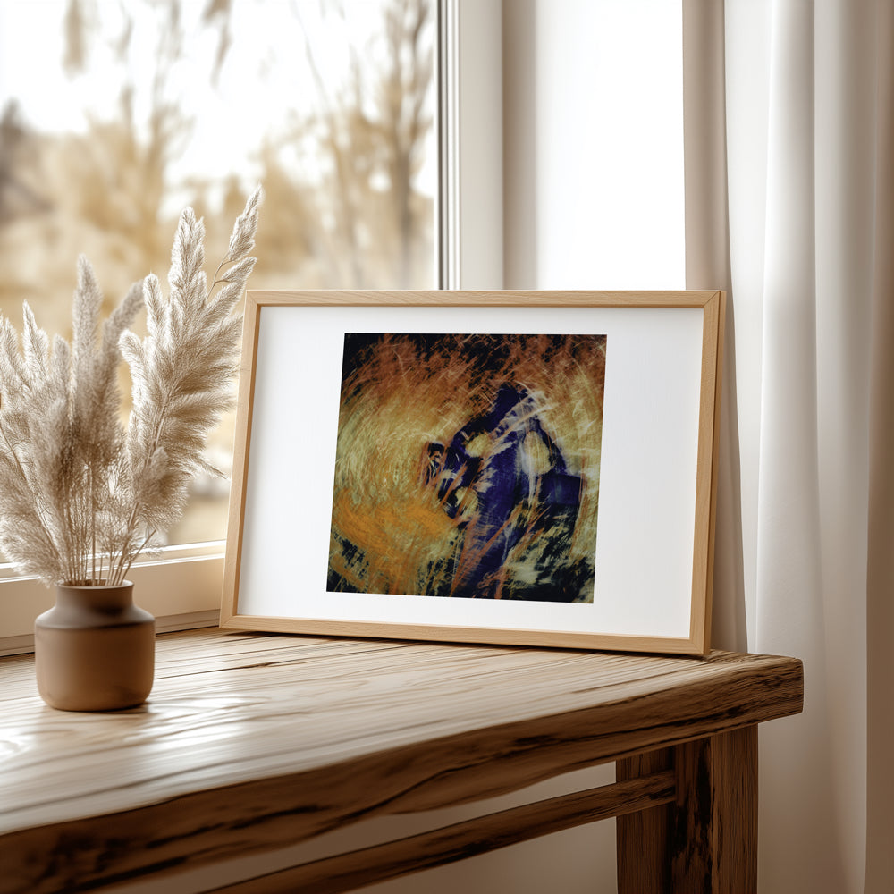 Brompton Cemetery Reflections | Semi Abstract Expressionist | Fine Art Photography Print