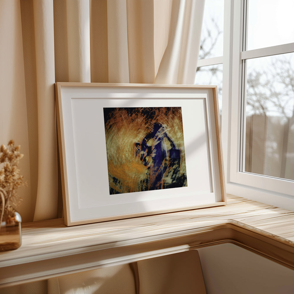 Brompton Cemetery Reflections | Semi Abstract Expressionist | Fine Art Photography Print