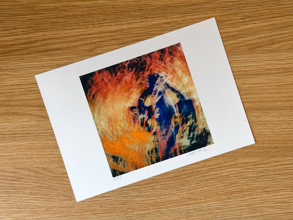 Brompton Cemetery Reflections | Semi Abstract Expressionist | Fine Art Photography Print