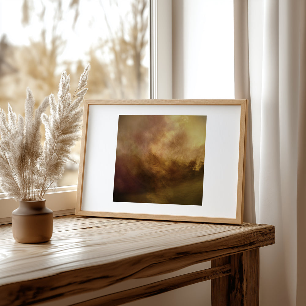 By Brook | Semi Abstract Expressionist Woodland | Fine Art Landscape Photography Print