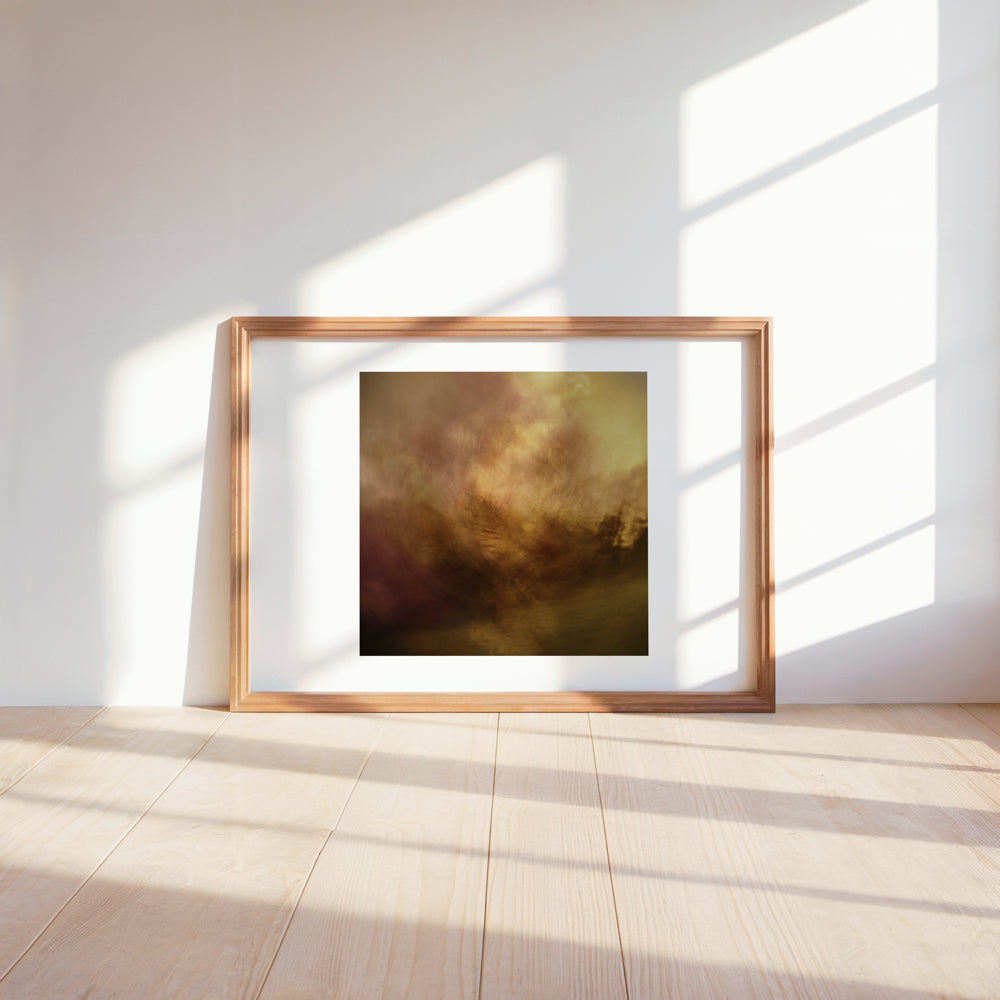 By Brook | Semi Abstract Expressionist Woodland | Fine Art Landscape Photography Print