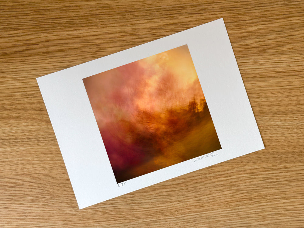 By Brook | Semi Abstract Expressionist Woodland | Fine Art Landscape Photography Print