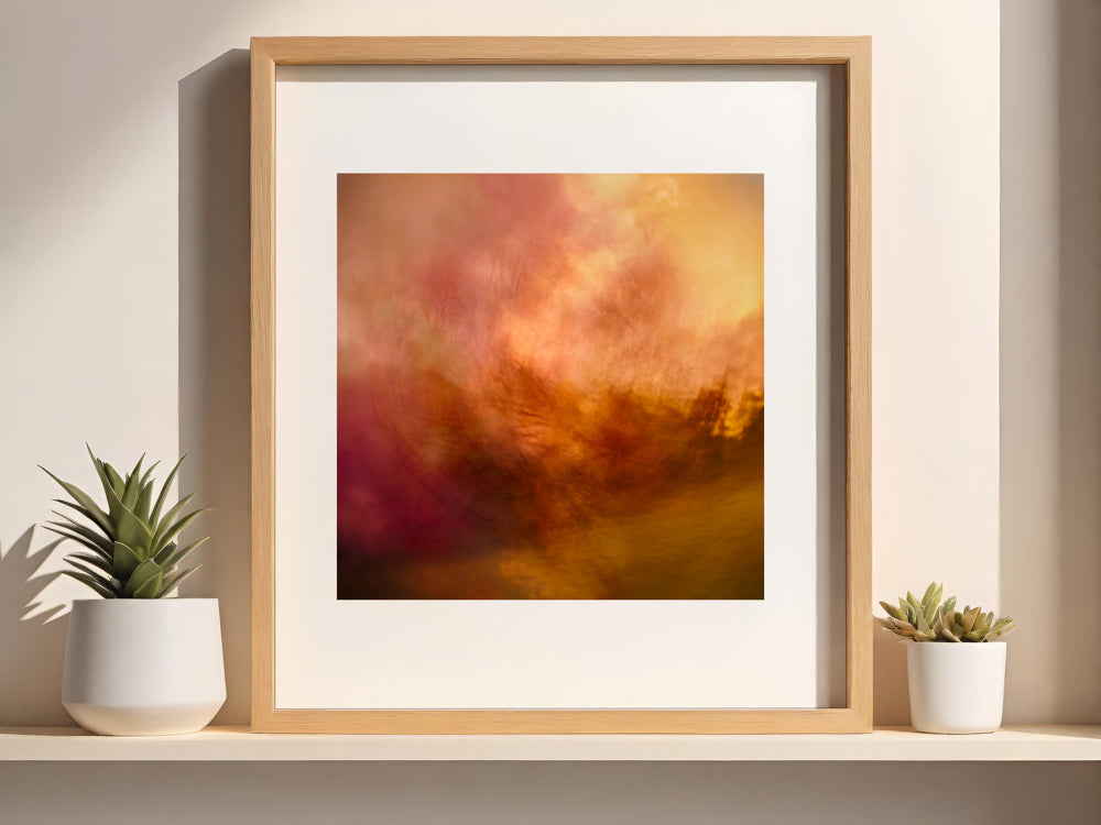 By Brook | Semi Abstract Expressionist Woodland | Fine Art Landscape Photography Print