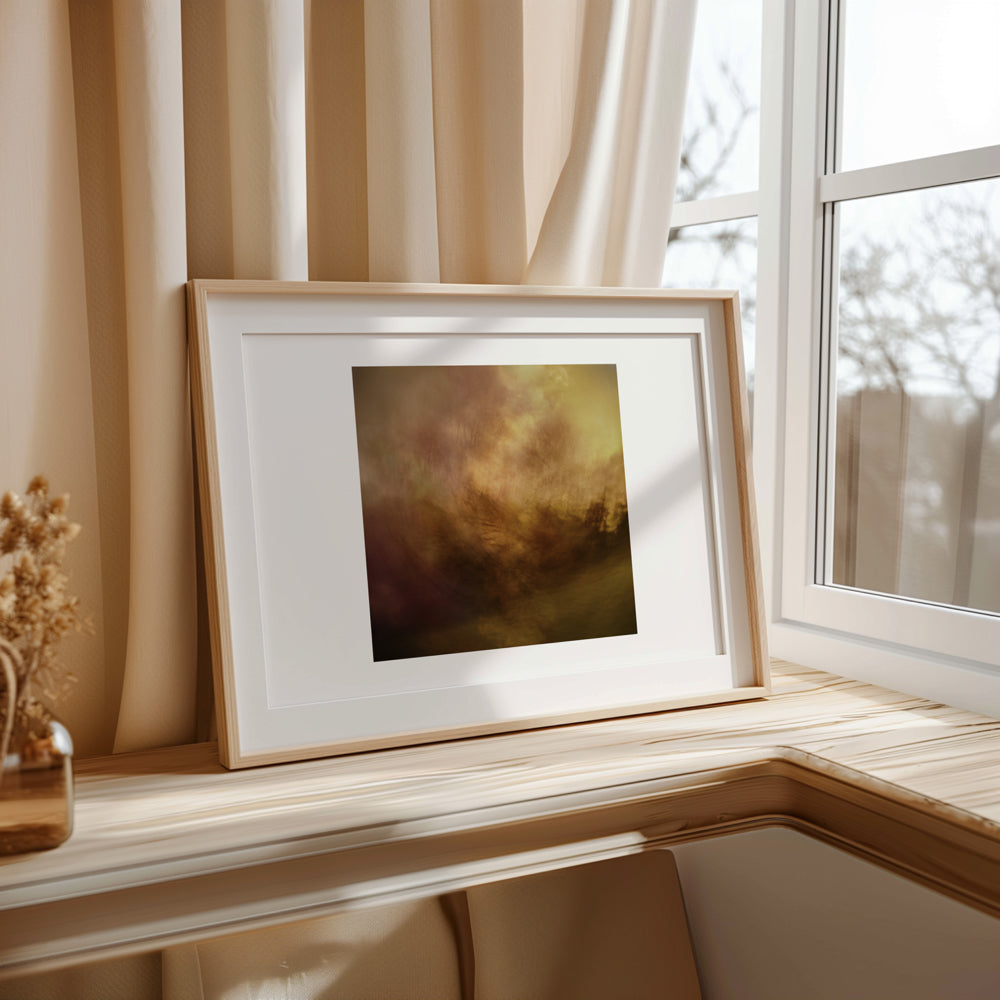 By Brook | Semi Abstract Expressionist Woodland | Fine Art Landscape Photography Print