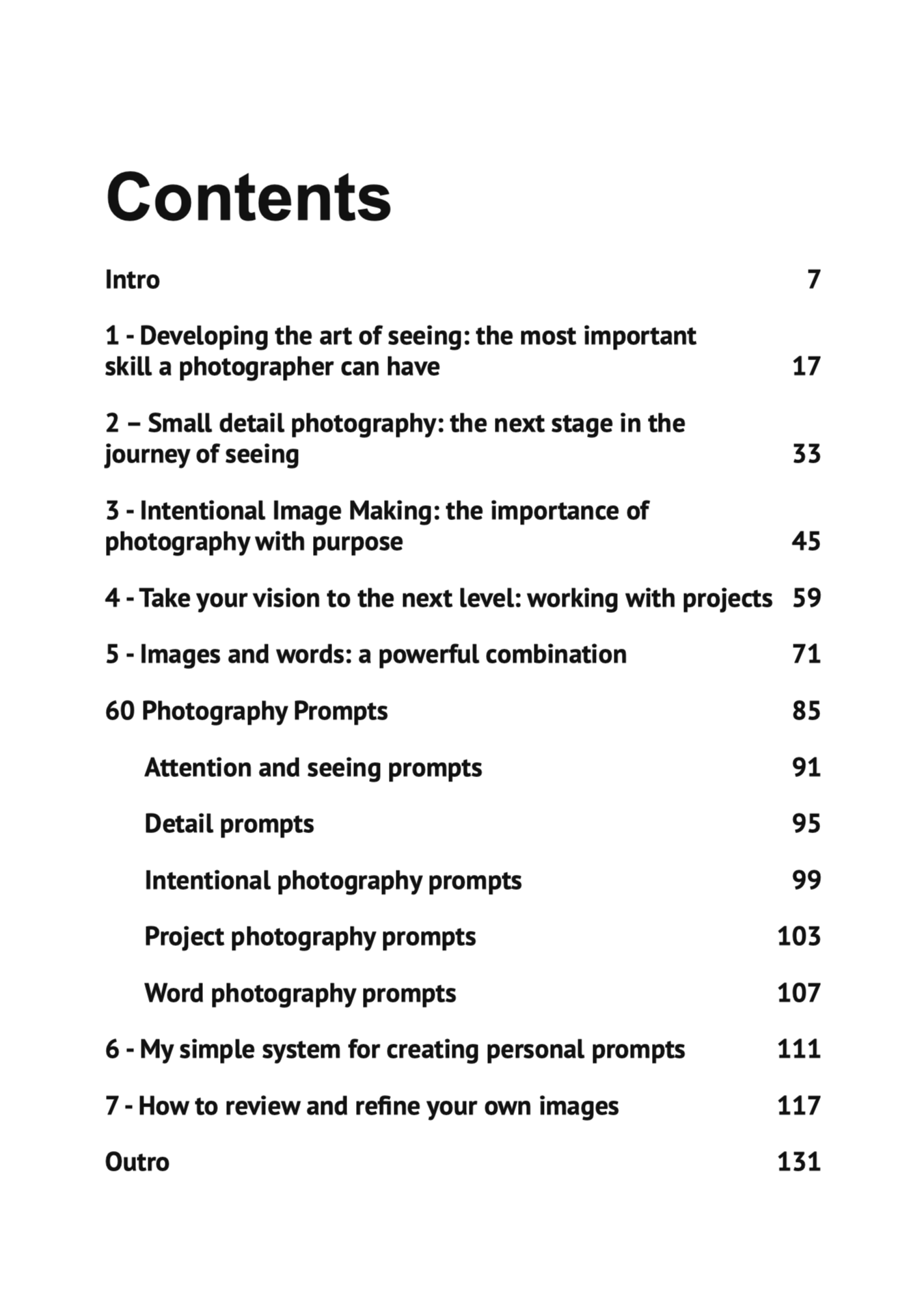 A Deeper Way Of Seeing: Developing Your Photographic Voice