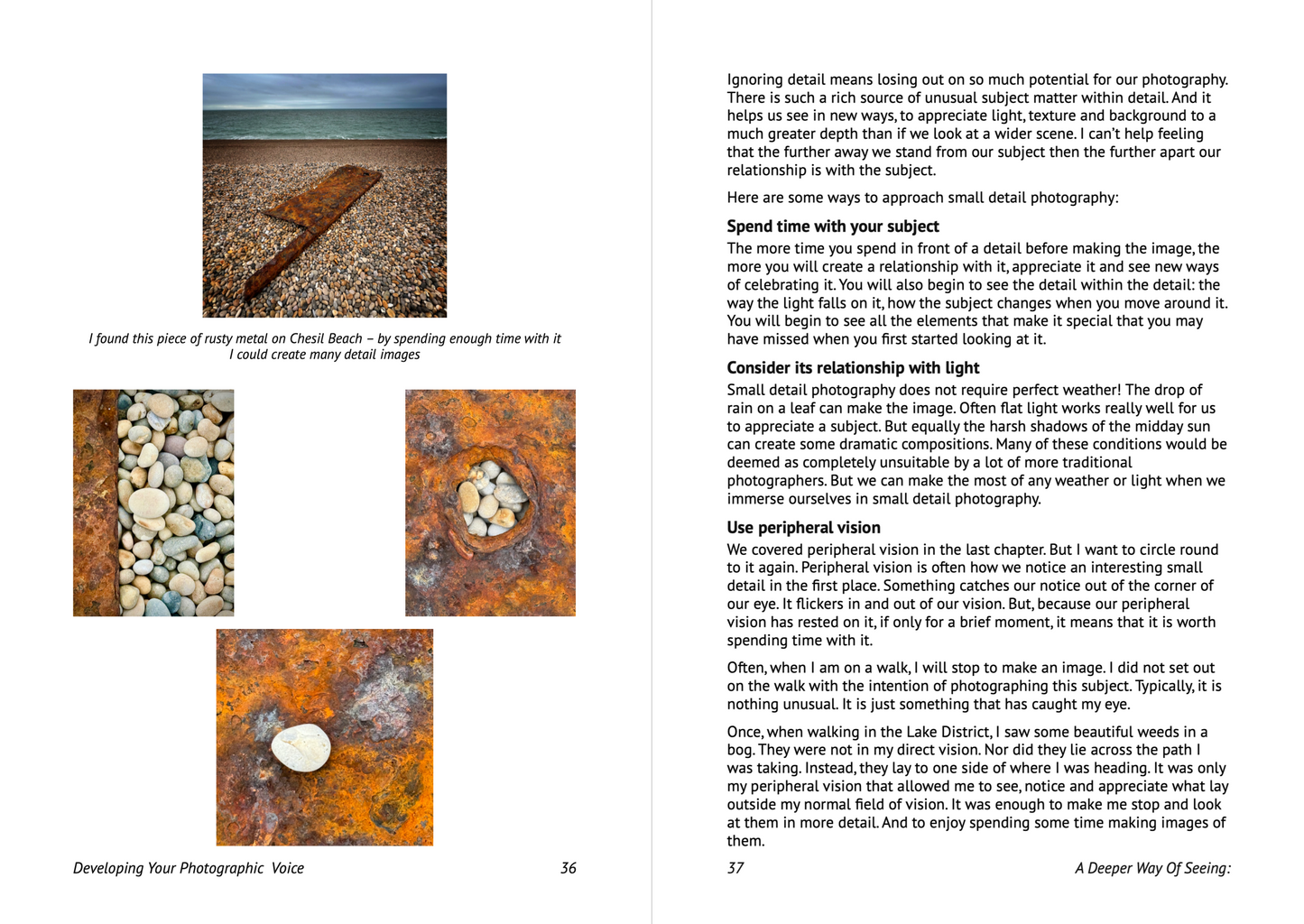 A Deeper Way Of Seeing: Developing Your Photographic Voice